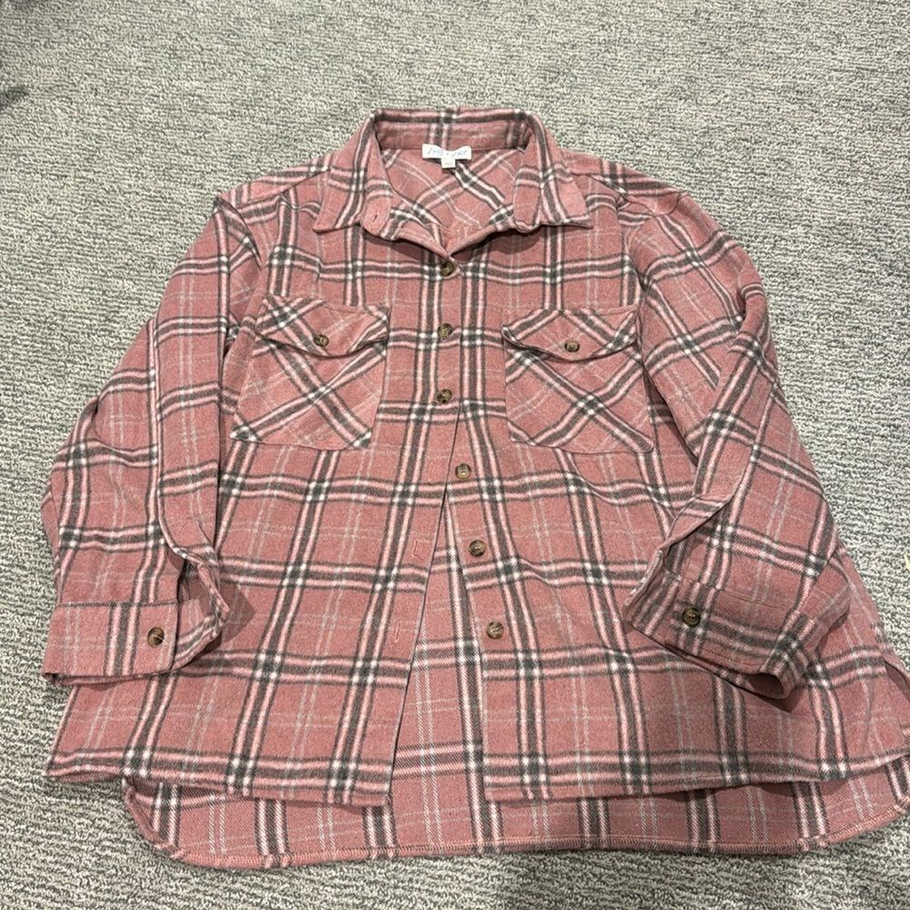 She+Sky flannel shirt